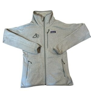 Womens Patagonia Performance Full Zip Better Sweater Size Medium Color Grey